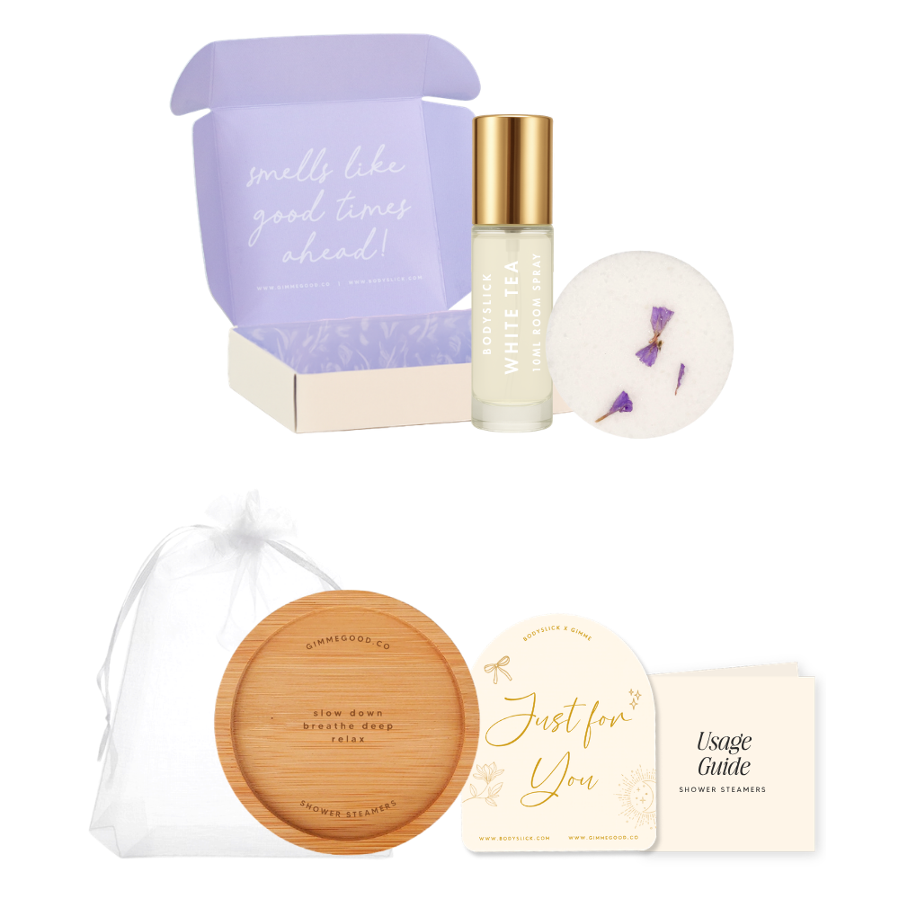 Relax. Shower Steamer & Room Mist Gift Set