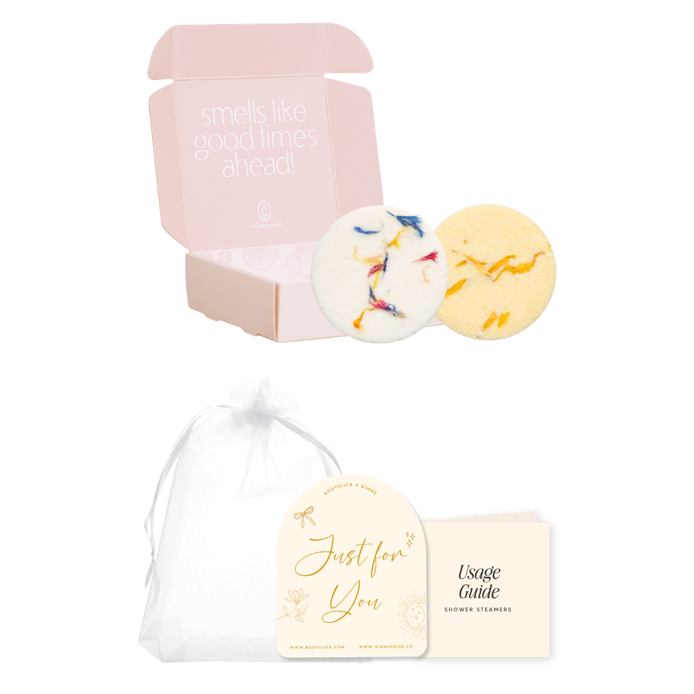 Good Vibes. 2pc Shower Steamers Gift Set