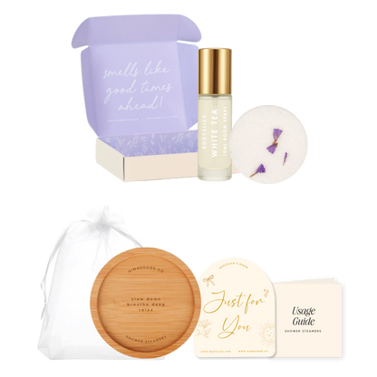 Relax. Shower Steamer & Room Mist Gift Set