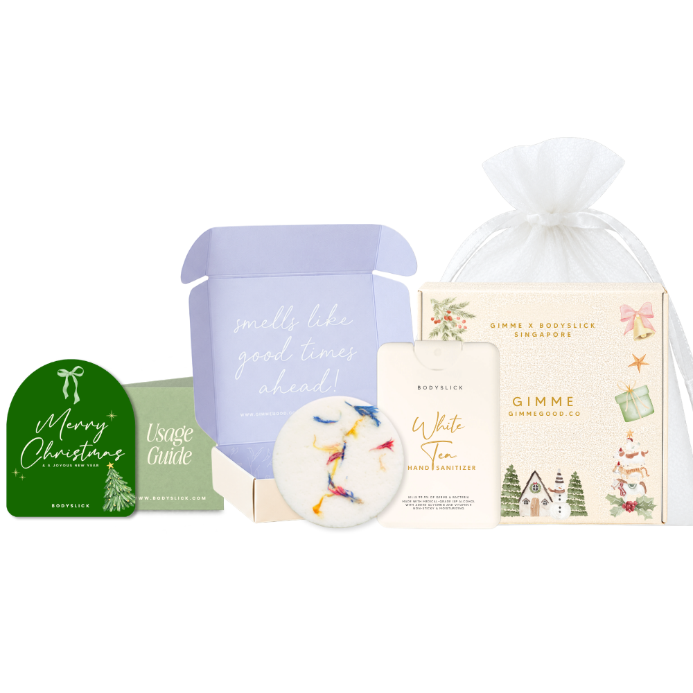 Hand Sanitizer & Shower Steamer Gift Set