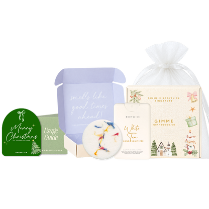 Hand Sanitizer & Shower Steamer Gift Set