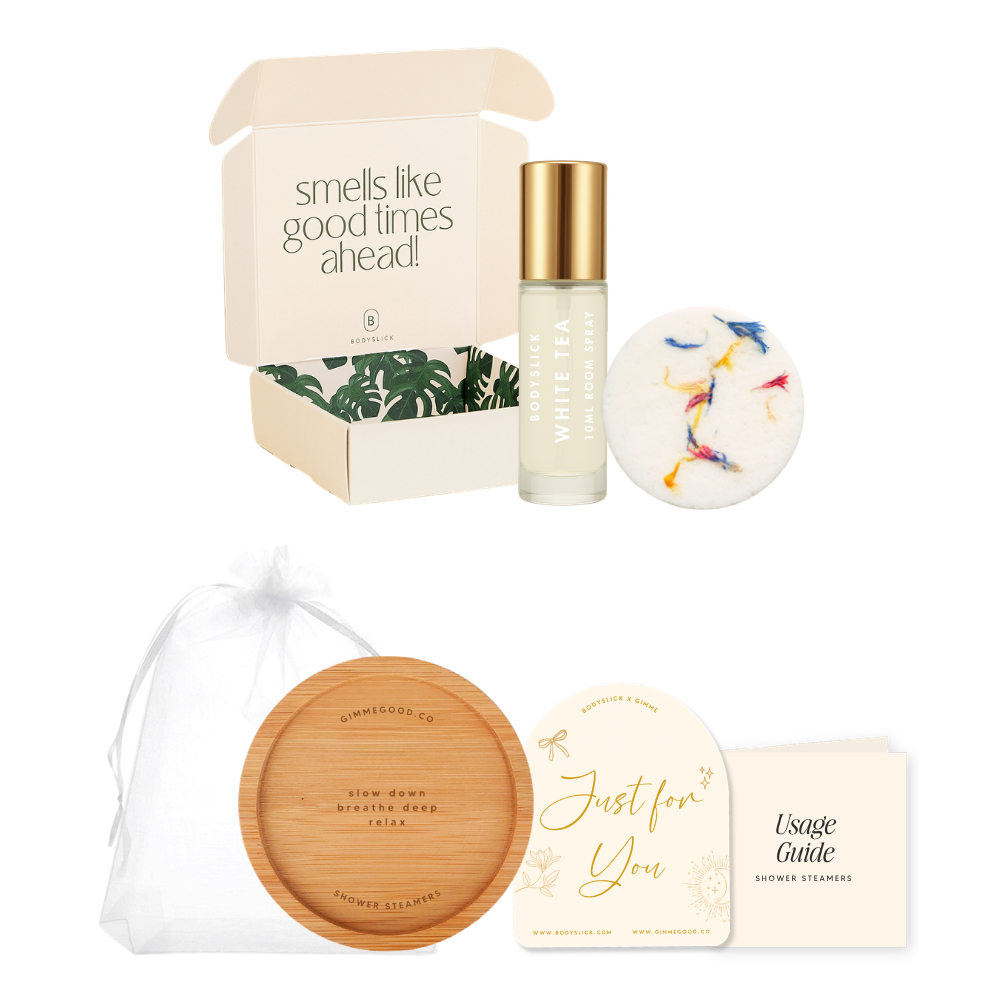Breathe Easy. Shower Steamer & Room Mist Gift Set