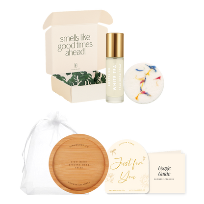 Breathe Easy. Shower Steamer & Room Mist Gift Set