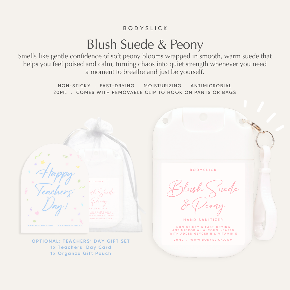 BLUSH SUEDE & PEONY