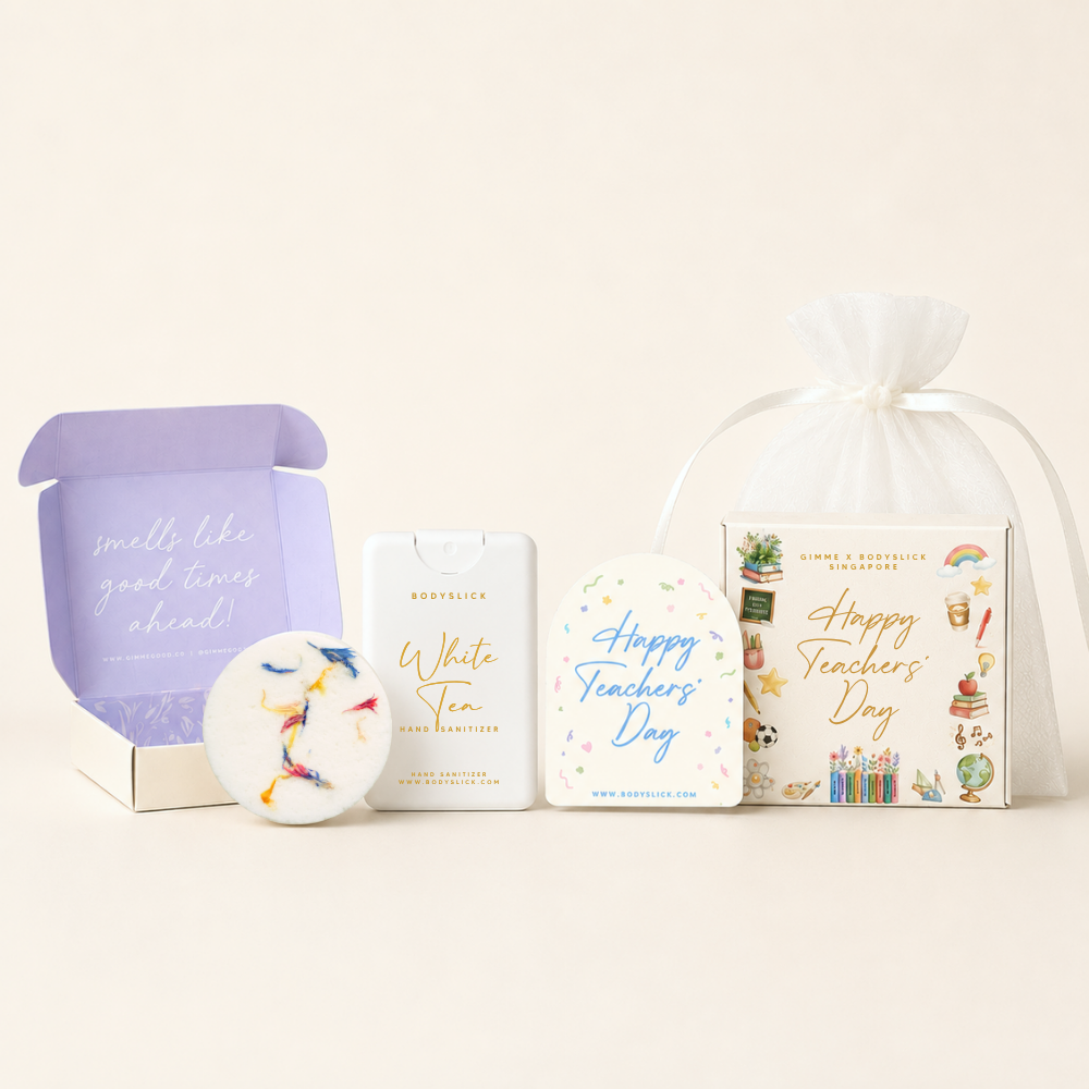 Hand Sanitizer & Shower Steamer Gift Set