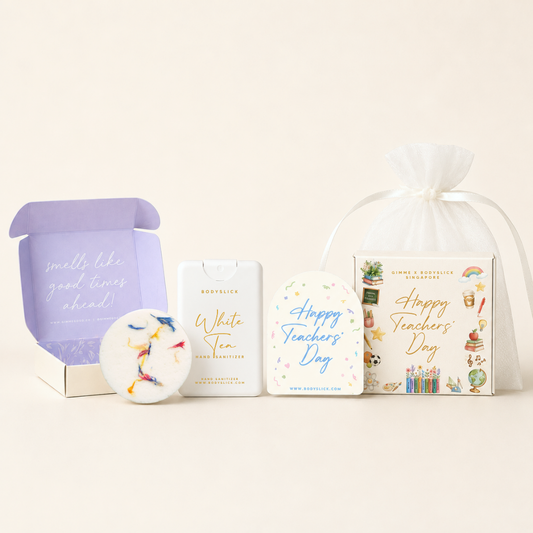Relax. Hand Sanitizer & Shower Steamer Gift Set