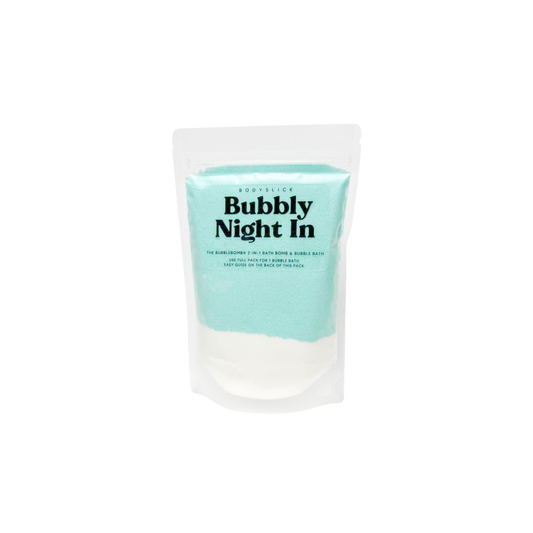 THE BUBBLEBOMB™: BUBBLY NIGHT IN