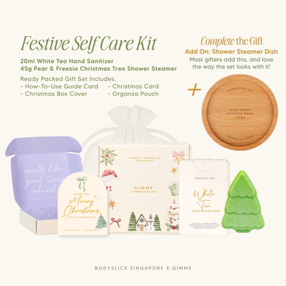 Relax. Hand Sanitizer & Shower Steamer Set