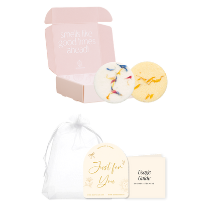 Good Vibes. 2pc Shower Steamers Gift Set
