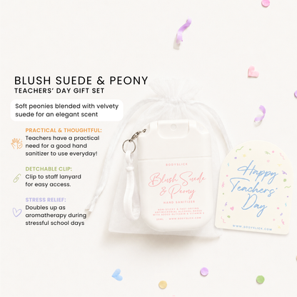 BLUSH SUEDE & PEONY