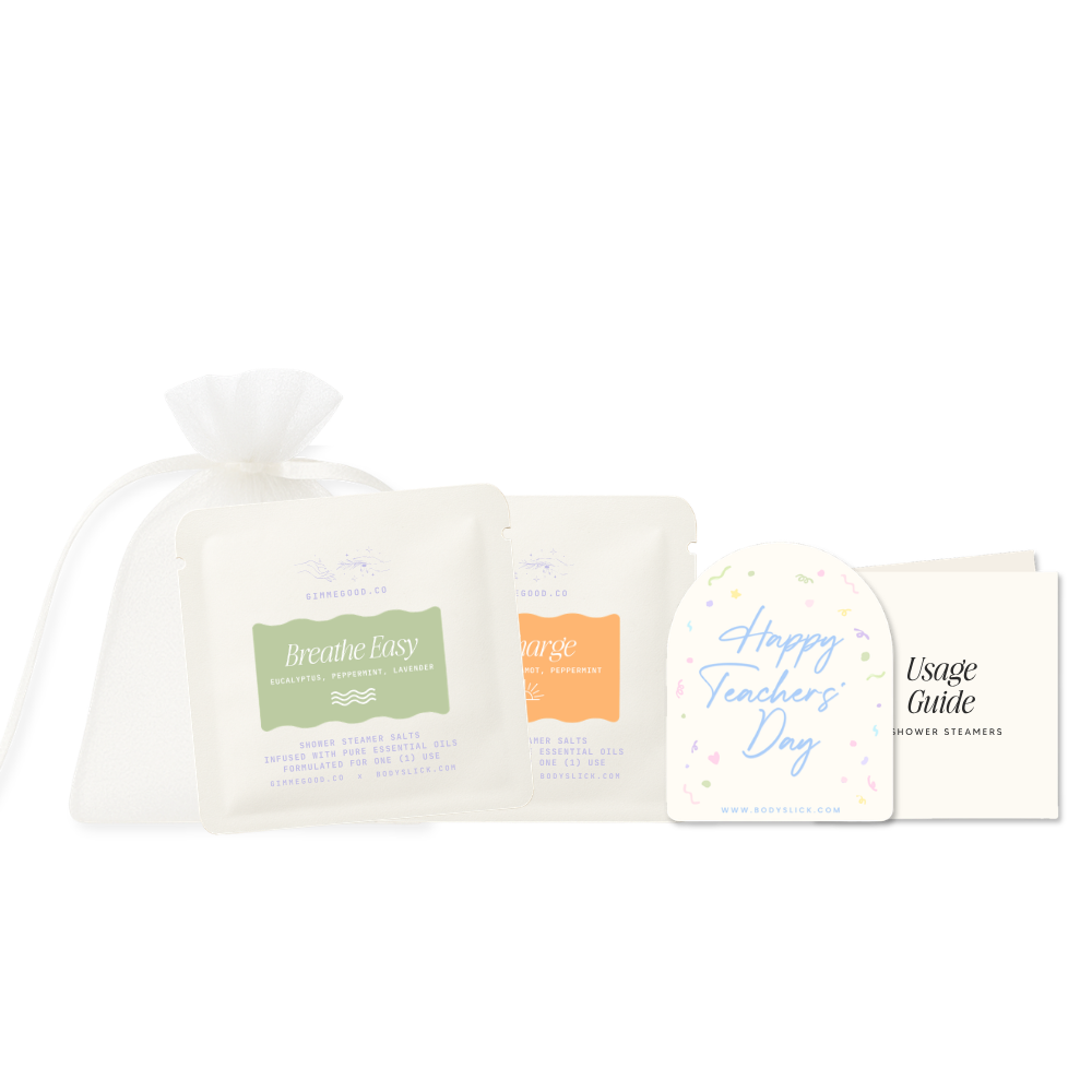 2pc Shower Steamer Salts Gift Set