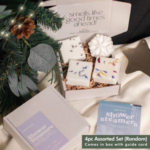 4pc Gift Of Self-Care Shower Steamers Set